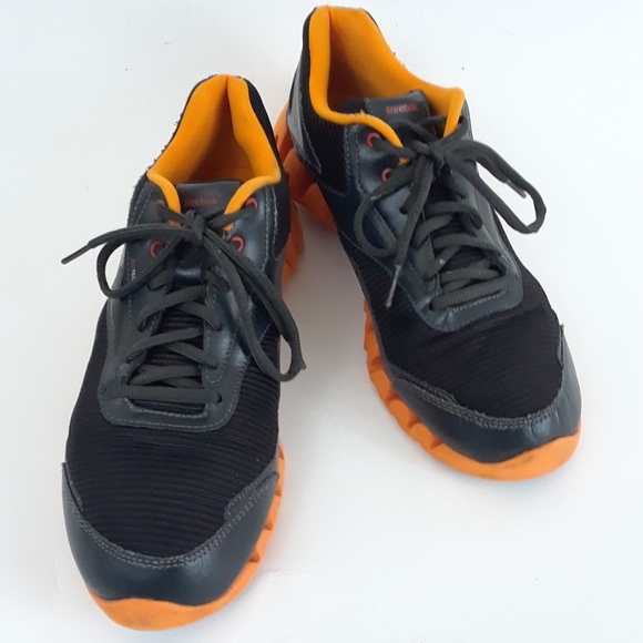 reebok zigtech orange
